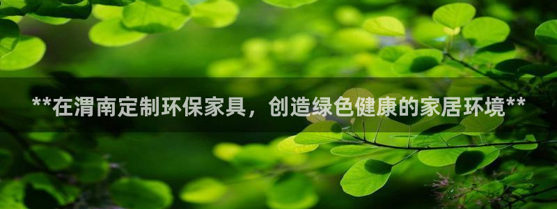 杏耀官方网：**在渭南定制环保家具，创造绿色健康的家居环境*