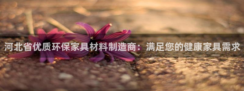 杏耀平台登录网址是什么：河北省优质环保家具材料制造商：满足您