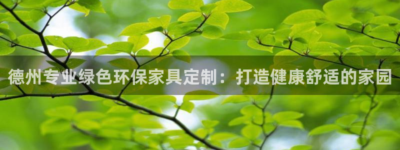 杏耀手机网页登录入口：德州专业绿色环保家具定制：打造健康舒适