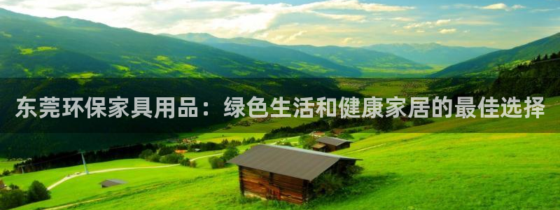 杏耀平台登录网址：东莞环保家具用品：绿色生活和健康家居的最佳